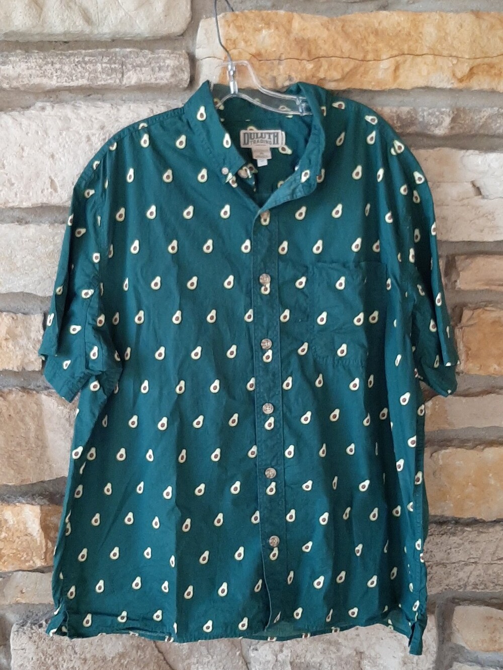 Duluth Trading Co. Avacado Shirt